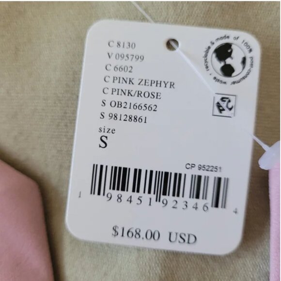 Free People New Pink Rose Faux Suede Mini Dress size S - Picture 9 of 9